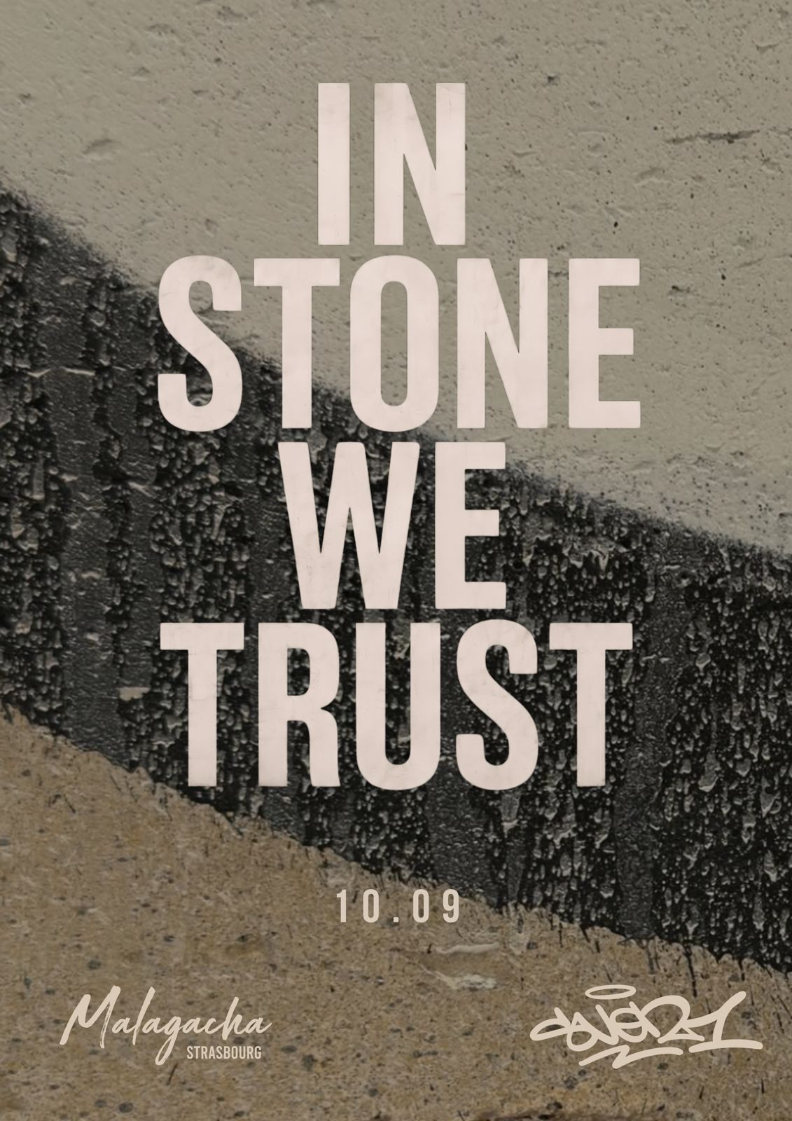 SVEN SOLO SHOW – « IN STONE WE TRUST »